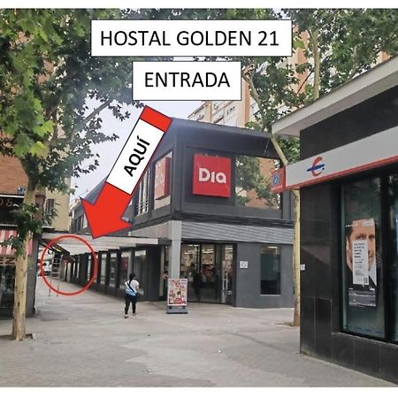 Hostal Golden 21*** Madryt Zewnętrze zdjęcie