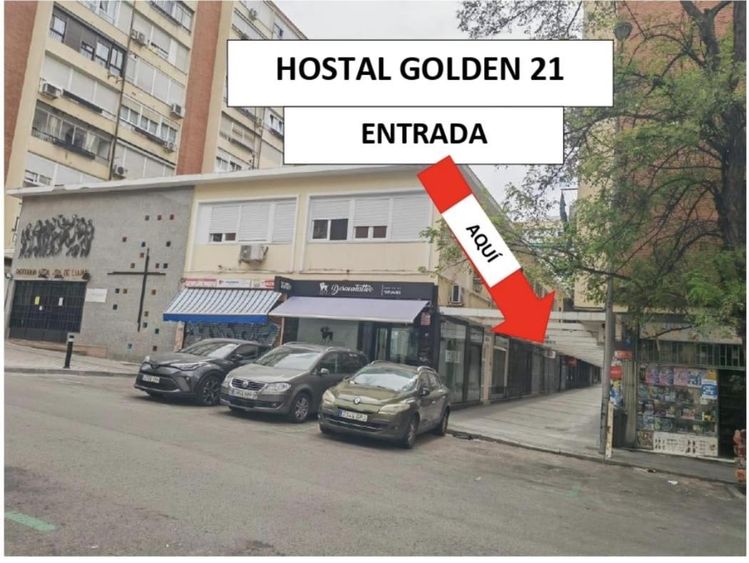 Hostal Golden 21*** Madryt Zewnętrze zdjęcie